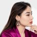 Exaggerated Twisted Geometric Copper Gold Plated Niche Design Sense High-end Minimalist Style Simple Earrings For Women_ipsvogv.com