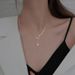 S999 Sterling Silver Beidou Seven Star Necklace Instagram Light Luxury Cold And Indifferent Wind Small Crowd Sweater_ipsvogv.com