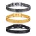 New Jewelry Men's Titanium Steel Bracelet Popular Stainless Steel Hand Jewelry Bracelet Men's Versatile Accessories_ipsvogv.com