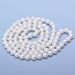 Pearl Sweater Necklace Seashell Pearl Long Necklace 90cm, 120cm, 160cm Can Be Wrapped Around The Neck Three Times_ipsvogv.com