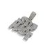 Hot Selling New Product Full Diamond Letter SELFMADE Alloy Pendant Personalized Logo Hip Hop Men's Necklace_ipsvogv.com