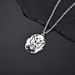 Chinese style national trend new Sichuan opera mask titanium steel pendant face changing mask trendy men and women dress up necklace pendant_ipsvogv.com