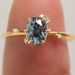 Sanjieins New Internet Celebrity Fashion Gold Plated Jewelry Couple's Set With Green Zircon Ring_ipsvogv.com