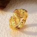 Women’s Jewelry Set Fashion Irregular Texture Ring Female Retro Fashion Personality Lava Closed Ring Creative Ring Jewelry_ipsvogv.com