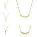 Ins Fashion Retro Popular Pearl Pendant Copper Plated Geometric Round Lace Versatile Necklace_ipsvogv.com