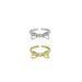 Bow Female Minimalist Style, Niche Design, Cute And Sweet Temperament, New Opening Ring, Ins Index Finger Ring_ipsvogv.com