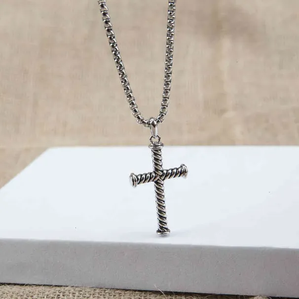 Necklace Necklaces Dy Cross Style Designer Men Women Jewelry Mens Thread Pendant_ipsvogv.com