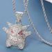 Hiphop Diamond Cuban Necklace, Pocket Monsters, Anime, Pet Elves, Geng Gui Alloy Pendant_ipsvogv.com