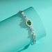 Sterling Silver Moissanite Bracelet 1CT Egg Shaped Bracelet Light Luxury Fashion Temperament Simple Exquisite Female Jewelry_ipsvogv.com