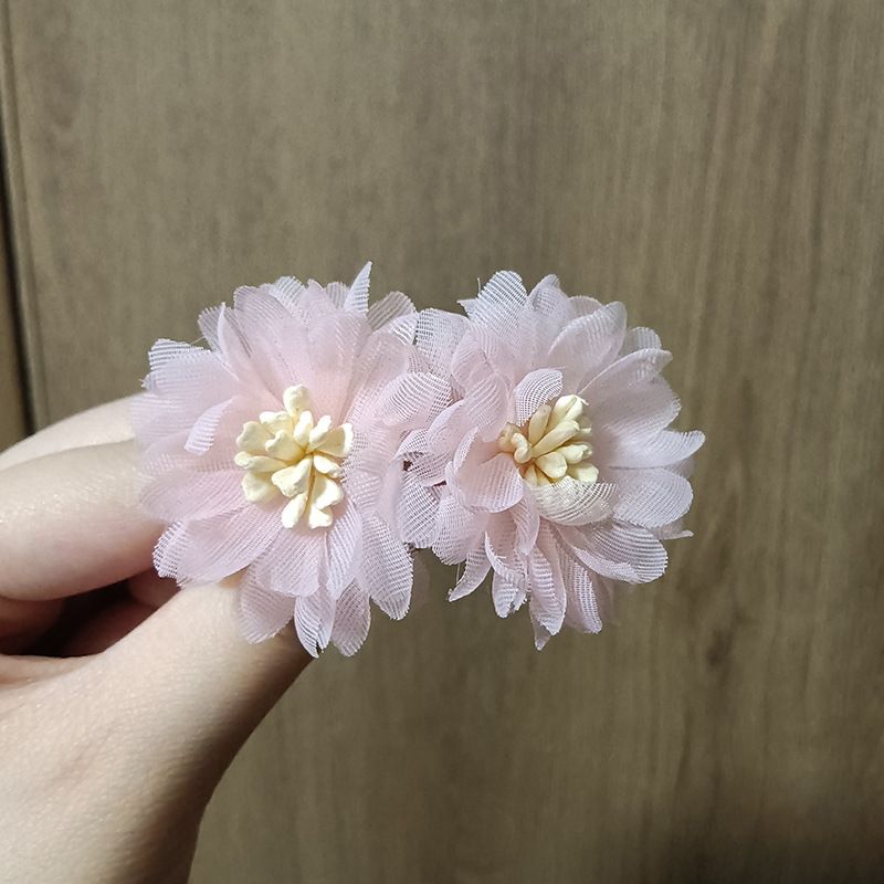 Women’s Jewelry Set Fashion Camellia Earrings Seaside Holiday Style Flowers Spring And Summer New Style Super Fairy Sweet Earrings For Women_ipsvogv.com