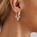 Trend Earrings, Star Style, High-end Earrings, Simple Atmosphere, Exquisite Cold Wind, Cross-border Five-pointed Star Earrings_ipsvogv.com