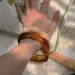 Bangle 2024 Vintage Resin Acrylic Geometric Irregular Square Quadrilateral Simple Style Bracelet For Women Jewelery_ipsvogv.com