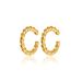 Women’s Jewelry Set Fashion Real Gold Simple Temperament Fashion All Match Ear Clip Copper Earrings Round Ins Temperament Ear Clip_ipsvogv.com