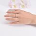 Women's Jewelry Stainless Steel Zircon Inlaid Ring Ladies Ins Net Red Gold Star Ring Jewelry_ipsvogv.com