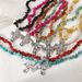 11752 Irregular Western Cowboy Style Natural Stone Turquoise Cross Necklace_ipsvogv.com
