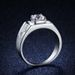 Business Style, Domineering Dazzling Star Shining Fashion, Adjustable Opening, Men's Wedding Ring, Ring And Hand Jewelry_ipsvogv.com