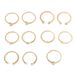 Instagram Star Moon Full Diamond 11 Piece Joint Ring Set For Women_ipsvogv.com
