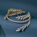 Women's Jewelry Handmade Crystal Rhinestone Headband For Bridal Wedding Hair Accessories, Elegant Floral Design, Silver And Gold Diamond_ipsvogv.com