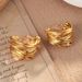Multi Layer Winding C Shaped Versatile Niche Light Luxury Metal Style Cross Border High End Earrings Personality Fashion Temperament_ipsvogv.com