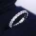 Cao Shi's whole ring full of diamond zircon women's ring, silver plated jewelry, versatile accessories ring_ipsvogv.com