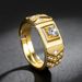 New V-shaped Open for Men's Dominant Zircon Adjustable Ring Jewelry_ipsvogv.com