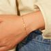 S Pure Silver Cross Bracelet For Women, Simple And Fashionable, With A Drip Oil Chain_ipsvogv.com