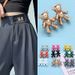 Bear waist tightening artifact pants skirt waist adjustment buckle no nail no seam jeans waist tightening artifact_ipsvogv.com