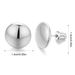 Hot Sale Real Gold Brass Electroplating Simple And Versatile Glossy High Grade Geometric Round Earrings_ipsvogv.com