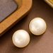 French Light Luxury Elegant Small Fragrant Style Semi-circular Pearl With Feminine Temperament Simple And High-end_ipsvogv.com
