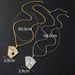 Men's Diamond Playing Card Pendant Necklace Personalized Tonghua Shun Couple Sweater Chain Hip Hop Accessories_ipsvogv.com