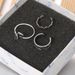New Flower Totem Pattern Open Summer Versatile Joint Beach Foot Ring Set Of 3_ipsvogv.com
