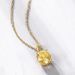 Millennium Rose Cut 3A Zirconium Pendant Necklace Female S925 Silver Super Flash Colored Gem Clavicle Chain Light Luxury Fashion_ipsvogv.com