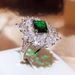 celebrity High End Streaming Internet Live New Product, Light Luxury Simulation Inlaid With Green Zircon Full Diamond, Product, Diamond,_ipsvogv.com