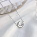 Super Immortal Zircon Moon Necklace~INS niche design, super sparkling, high-end, light luxury collarbone chain, 2023 new_ipsvogv.com