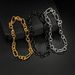 2024 Hip Hop Punk Style Cuban Braided Chain Men's Stainless Steel Bracelet New Fashion_ipsvogv.com