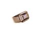 niche Rectangular Product Electroplated Light New Large Luxury Full Diamond Men's Ring_ipsvogv.com