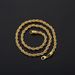 Unisex Stainless Steel Twist Chain Net Red Titanium Steel Necklace Wholesale Female Clavicle Chain Temperament Simple Fashion Jewelry_ipsvogv.com