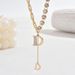 Sweet Small Fresh Ladies Necklace Personality English Letters Niche Design Clavicle Chain Inlaid Zircon Necklace_ipsvogv.com