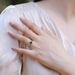 new Sugar Tower Natural Water Grass Agate Ring S925 Silver Inlaid Green Moss Stone Finger Ring Simple Customization_ipsvogv.com