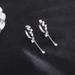 Unisex Brass With Real Gold Plating, Hot Selling Across Zircon Drop Shaped Pendant, Fashionable And Luxurious Women's Earrings_ipsvogv.com