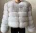 Women's Clothing fur coat fox fur patchwork winter thick warm long sleeve short fur coat_ipsvogv.com