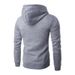 Men's Clothing warm sweatshirt hooded zipper sweatshirt men's slim sports casual sweatshirt_ipsvogv.com