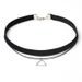 New Accessories Fashion Short Choker Neckband Necklace Set With Neckchain Collar For Women's Instagram_ipsvogv.com
