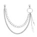 Metal Jewelry Trendy Punk Style Feather Waist Personalized Pants Chain Jeans Pendant_ipsvogv.com