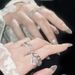 【 2642 People's Collection 】 Small Niche Design, High-end Chain, Sparkling Diamond Zircon Ring, Female Student, French_ipsvogv.com
