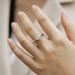 brilliant D Color Moissanite Diamond Ring Female S925 Silver Plated K Gold Moissanite Ring Engagement Proposal Ring Customization_ipsvogv.com