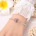 Women's Jewelry Pink English Letter Pendant Beads DIY Jewelry Accessories Bracelet Copper Plated 925 Silver_ipsvogv.com
