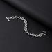 Fashion OT Buckle Bracelet For Men High-end Stainless Steel Thick Chain Hip-hop Versatile Personality Jewelry_ipsvogv.com