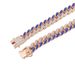 Hip Hop Niche Trendy Temperament Blue Cuban Bracelet With Diamond Inlay Men And Hiphop Gold-plated Necklace For Women_ipsvogv.com
