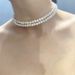 Bride Full Diamond Artificial Crystal Necklace Female Wedding Jewelry Super Flash Single And Double Layer Collar Necklace_ipsvogv.com